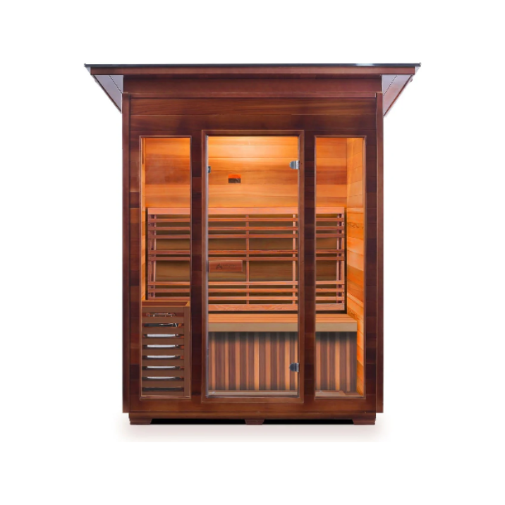 3-Person Slope Roof Dry Traditional Outdoor Sauna